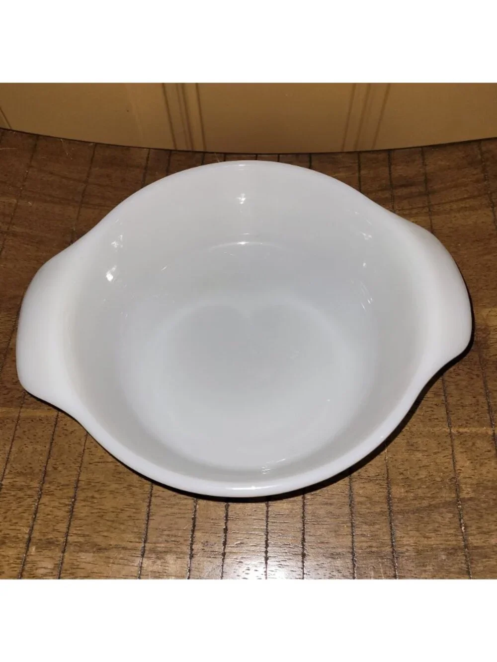 Vintage 60s/70s Fire King Vegetable Harvest #436 Round Baking Dish 1 Qt USA Made